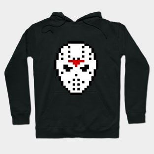 Pixeled JV Hockey Mask Hoodie